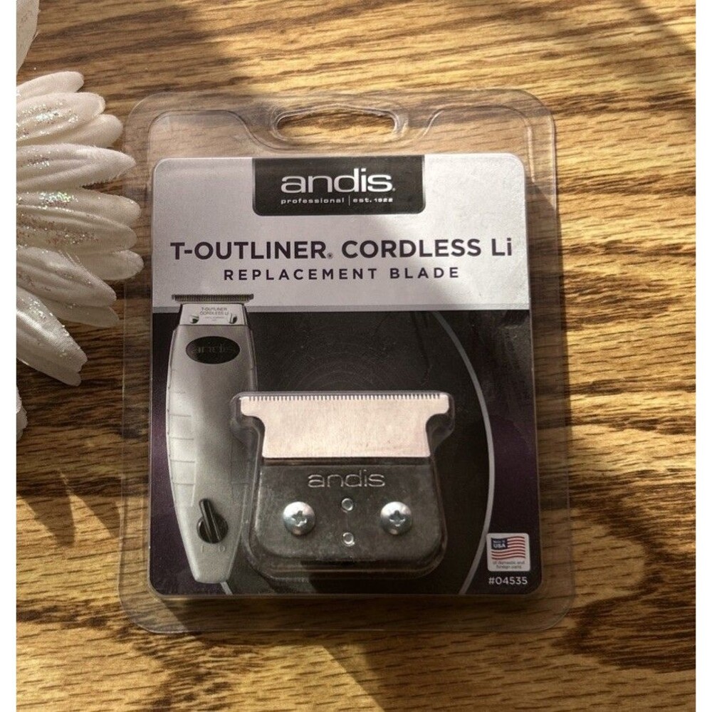 Andis T-Outliner Cordless Li Replacement T-Blade #04535 Genuine OEM New Sealed